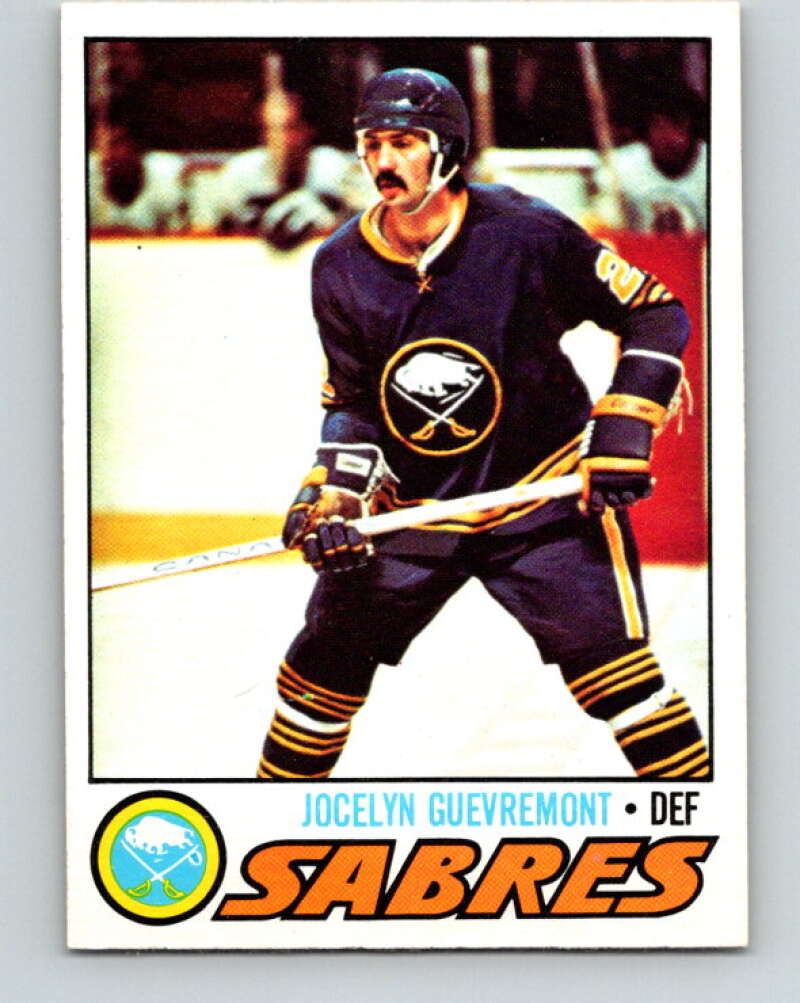 1977-78 O-Pee-Chee #242 Jocelyn Guevremont  Buffalo Sabres  V14664