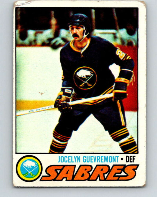 1977-78 O-Pee-Chee #242 Jocelyn Guevremont  Buffalo Sabres  V14667