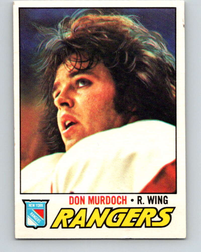 1977-78 O-Pee-Chee #244 Don Murdoch  RC Rookie New York Rangers  V14675