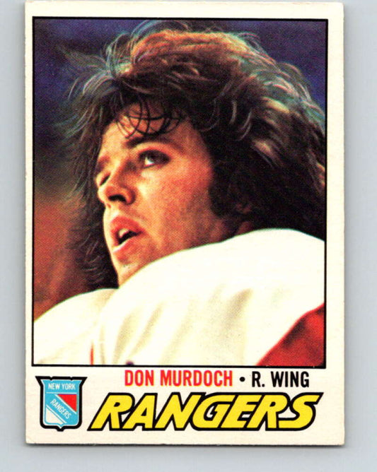 1977-78 O-Pee-Chee #244 Don Murdoch  RC Rookie New York Rangers  V14676