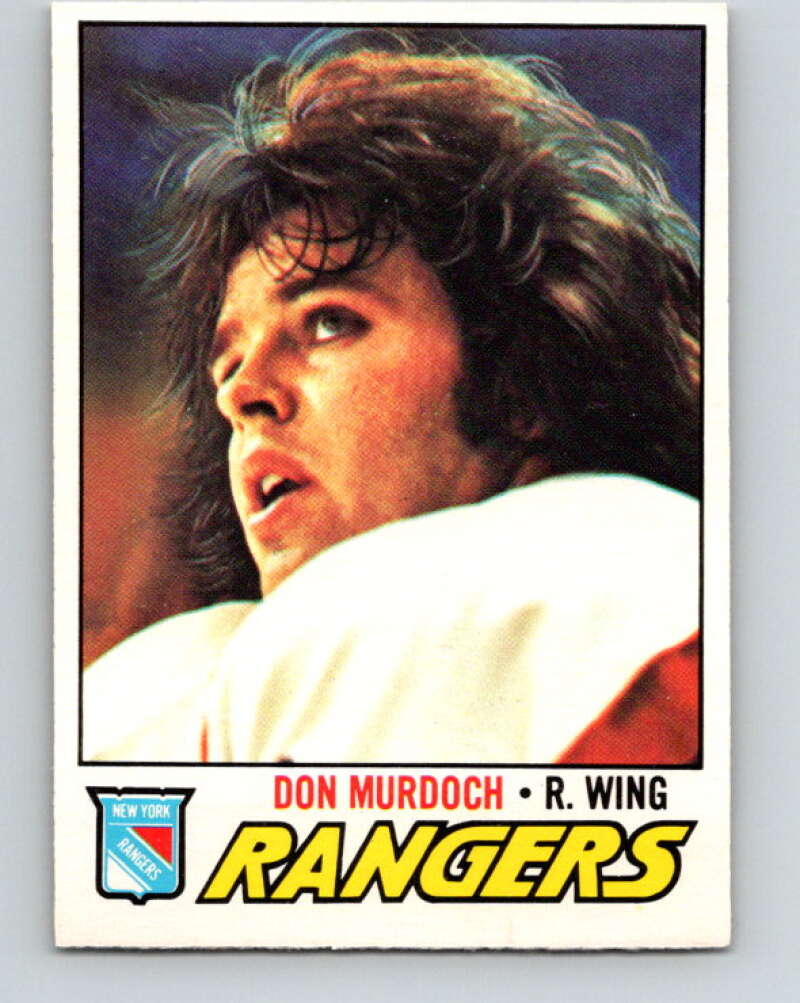 1977-78 O-Pee-Chee #244 Don Murdoch  RC Rookie New York Rangers  V14678