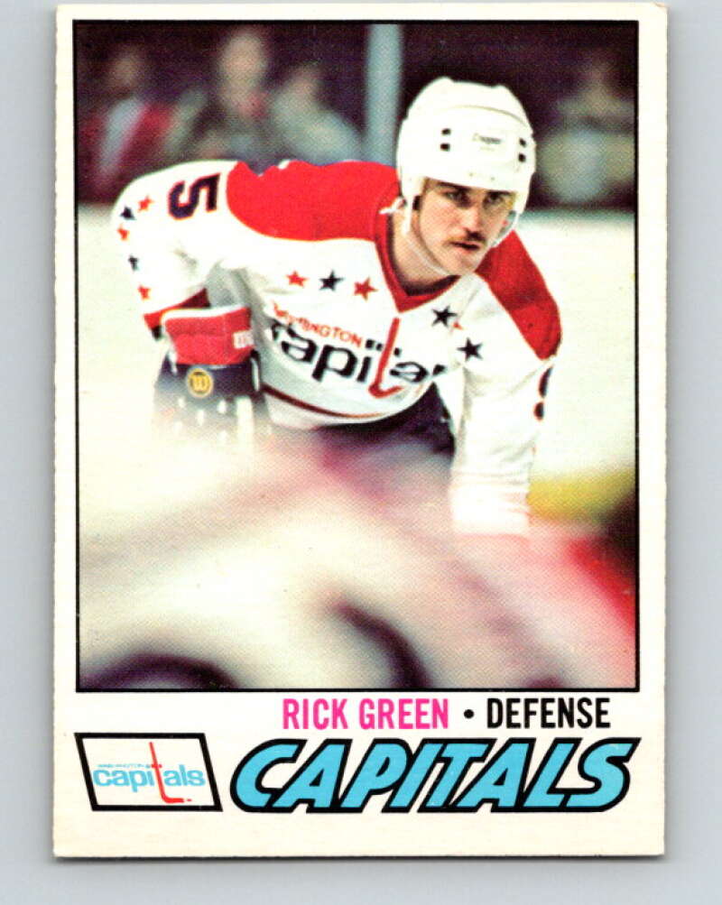 1977-78 O-Pee-Chee #245 Rick Green  RC Rookie Washington Capitals  V14681