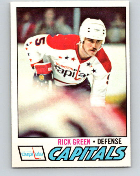 1977-78 O-Pee-Chee #245 Rick Green  RC Rookie Washington Capitals  V14682