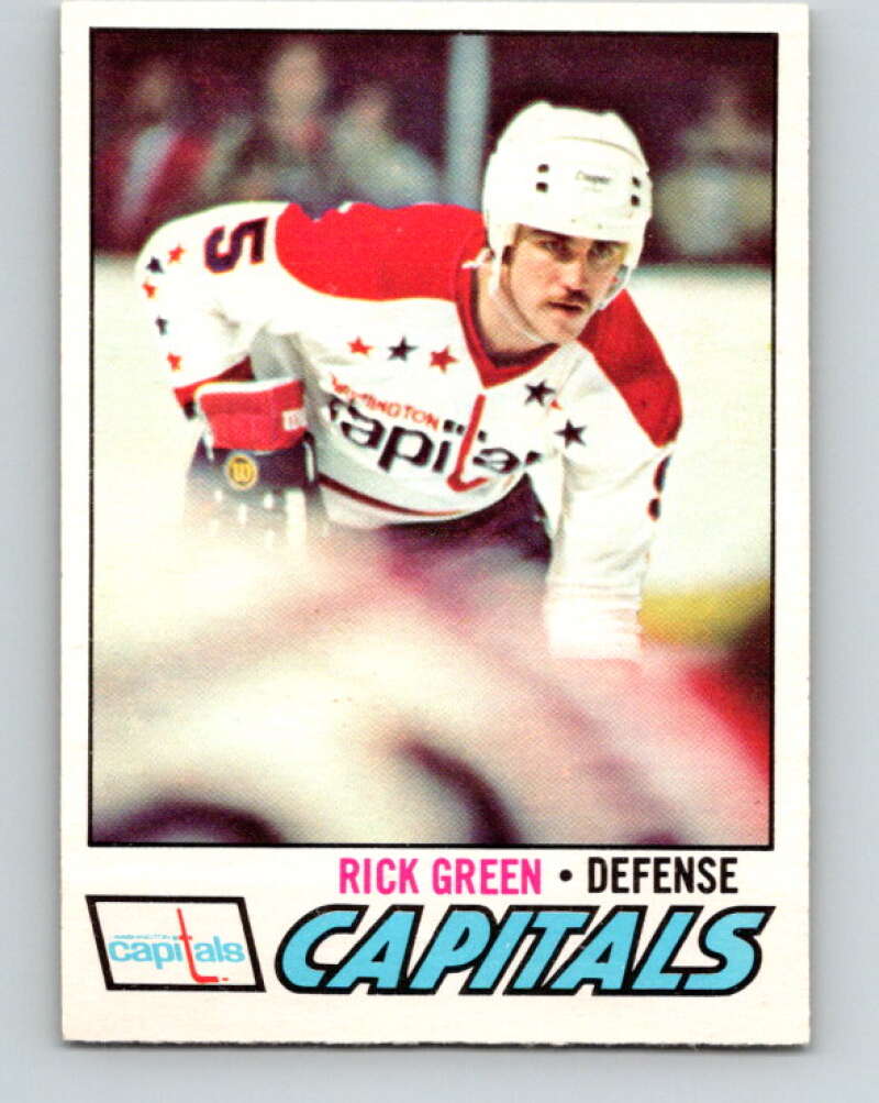 1977-78 O-Pee-Chee #245 Rick Green  RC Rookie Washington Capitals  V14683