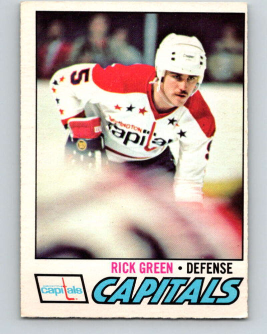 1977-78 O-Pee-Chee #245 Rick Green  RC Rookie Washington Capitals  V14684