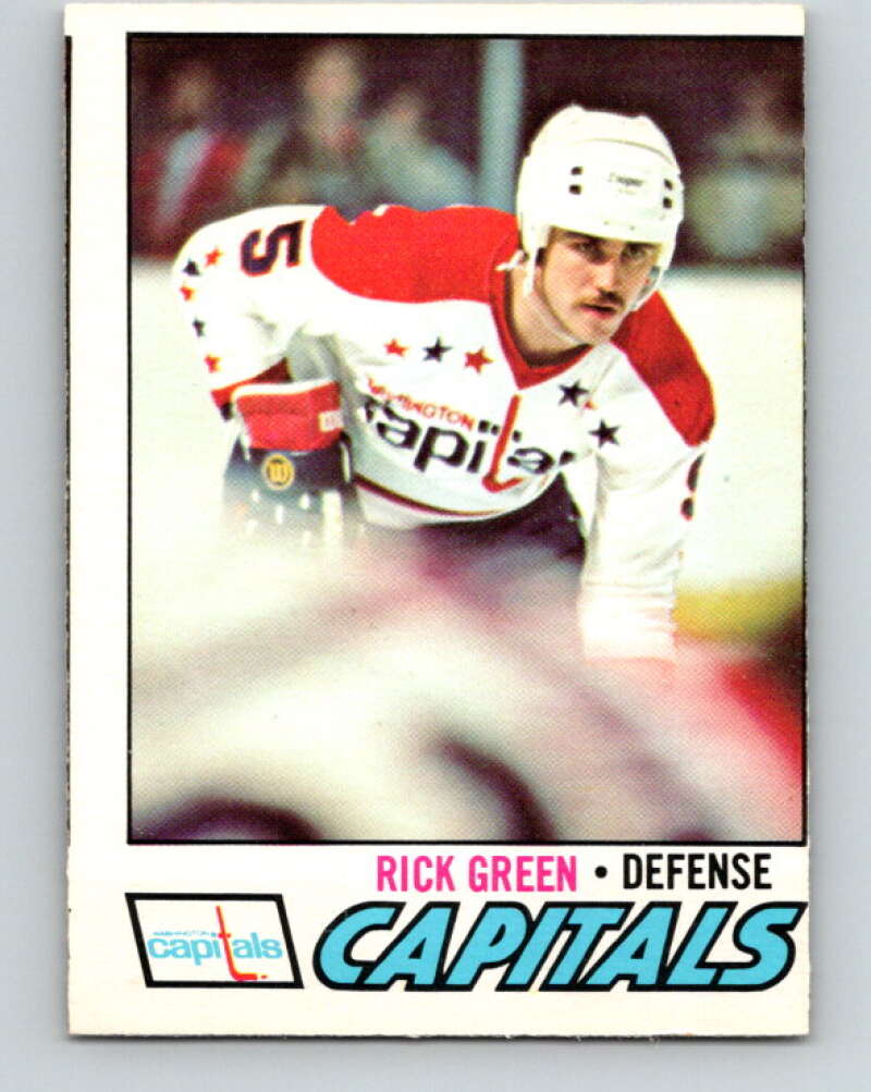 1977-78 O-Pee-Chee #245 Rick Green  RC Rookie Washington Capitals  V14685