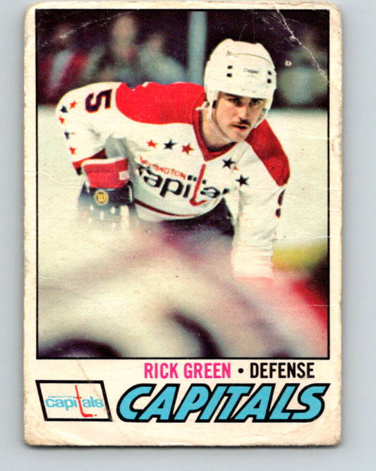 1977-78 O-Pee-Chee #245 Rick Green  RC Rookie Washington Capitals  V14686