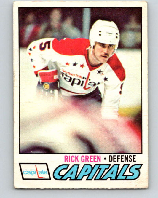 1977-78 O-Pee-Chee #245 Rick Green  RC Rookie Washington Capitals  V14687