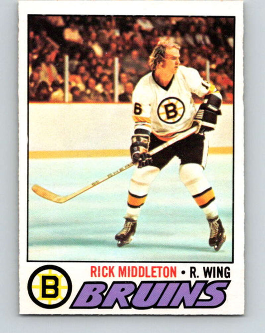 1977-78 O-Pee-Chee #246 Rick Middleton  Boston Bruins  V14688