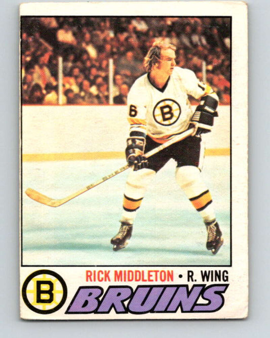 1977-78 O-Pee-Chee #246 Rick Middleton  Boston Bruins  V14691