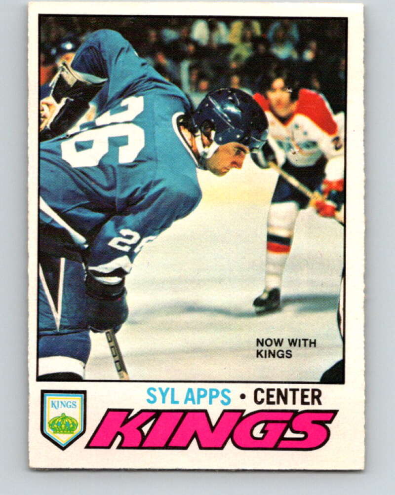 1977-78 O-Pee-Chee #248 Syl Apps Jr.  Los Angeles Kings  V14701