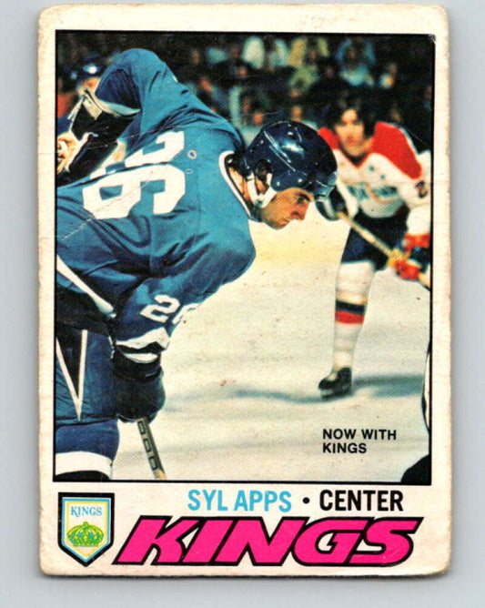 1977-78 O-Pee-Chee #248 Syl Apps Jr.  Los Angeles Kings  V14704