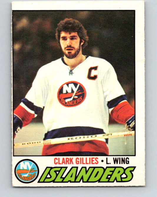 1977-78 O-Pee-Chee #250 Clark Gillies  New York Islanders  V14710