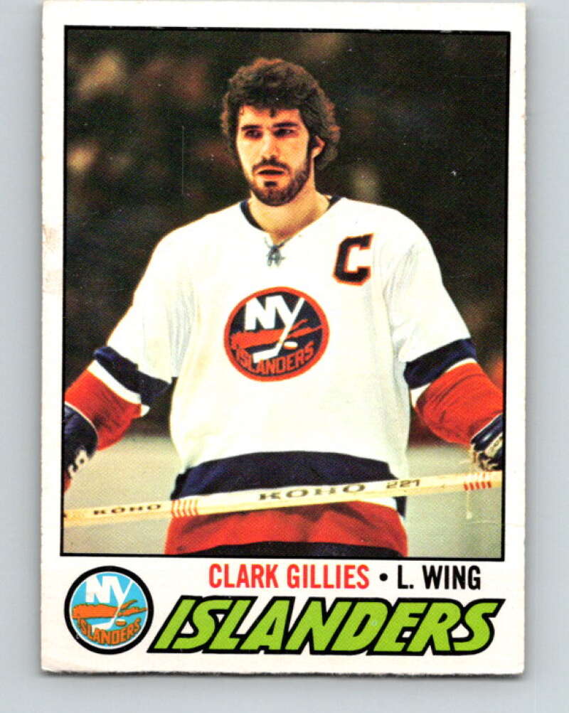 1977-78 O-Pee-Chee #250 Clark Gillies  New York Islanders  V14717