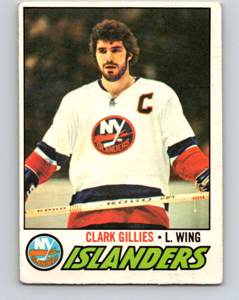 1977-78 O-Pee-Chee #250 Clark Gillies  New York Islanders  V14718