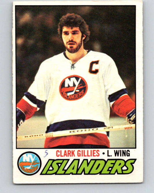 1977-78 O-Pee-Chee #250 Clark Gillies  New York Islanders  V14721