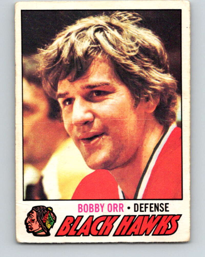 1977-78 O-Pee-Chee #251 Bobby Orr  Chicago Blackhawks  V14733