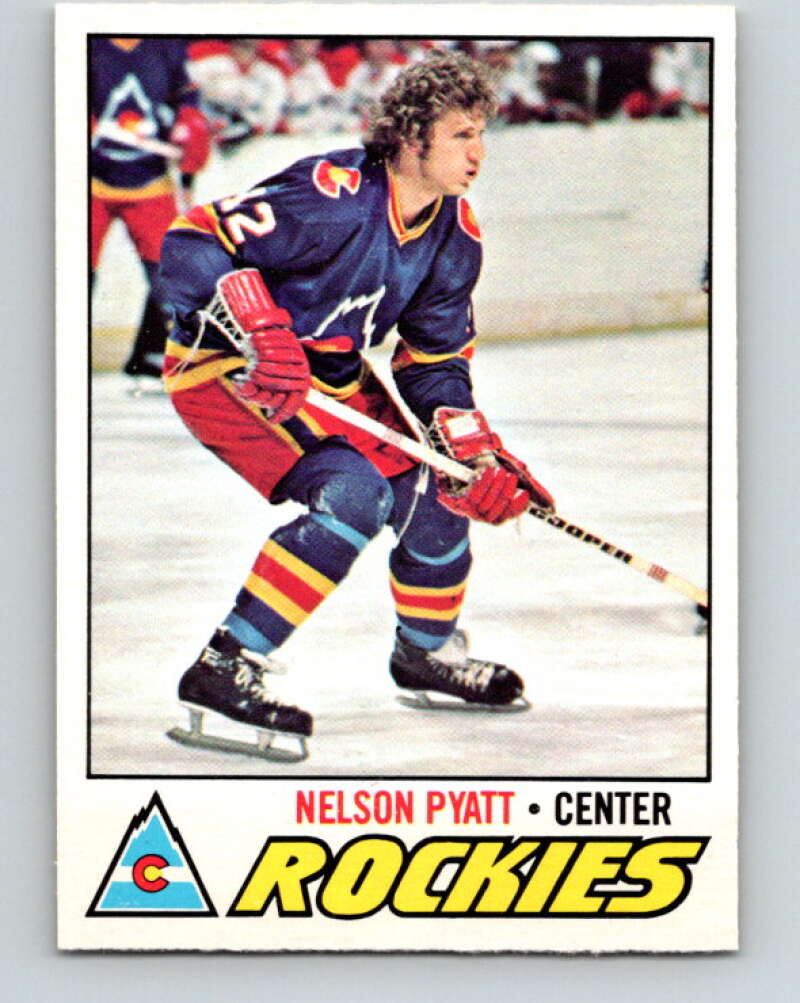 1977-78 O-Pee-Chee #252 Nelson Pyatt  Colorado Rockies  V14736