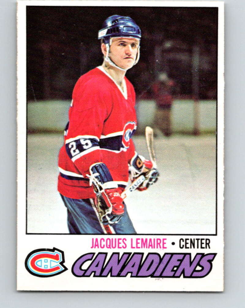 1977-78 O-Pee-Chee #254 Jacques Lemaire  Montreal Canadiens  V14742