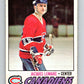 1977-78 O-Pee-Chee #254 Jacques Lemaire  Montreal Canadiens  V14747