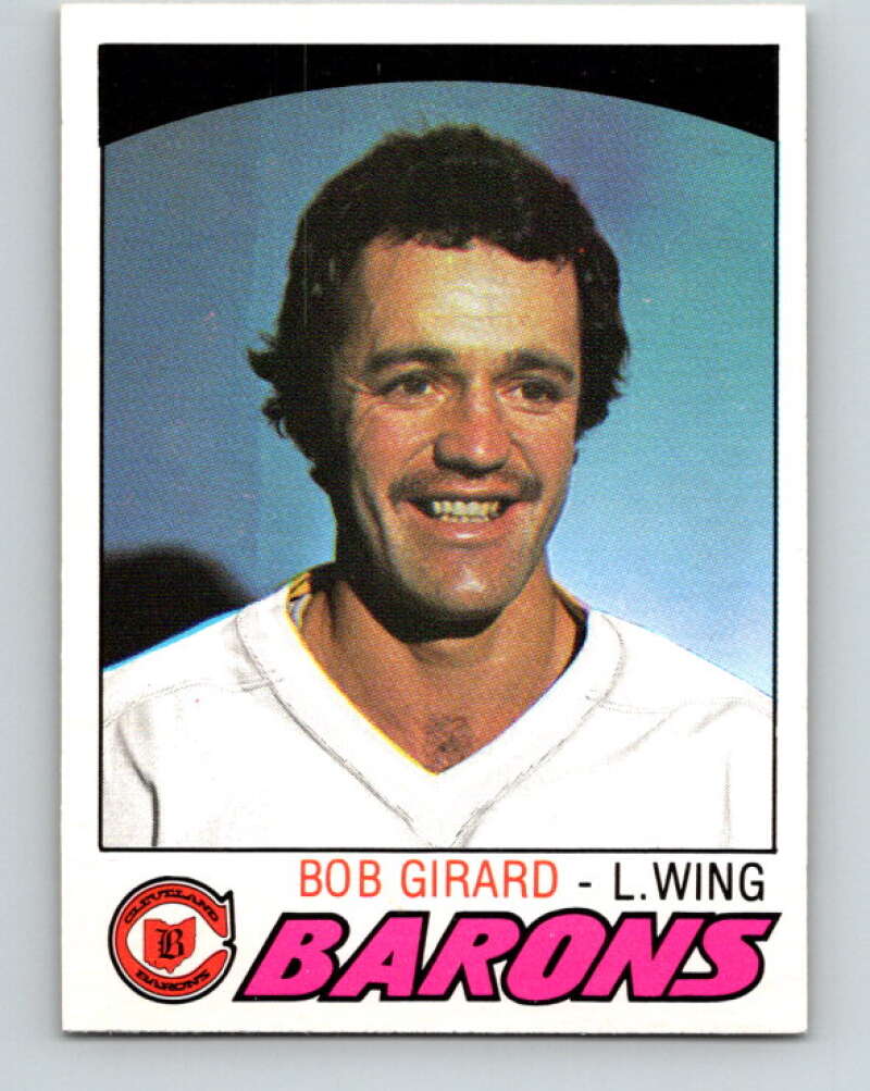 1977-78 O-Pee-Chee #255 Bob Girard  Cleveland Barons  V14756