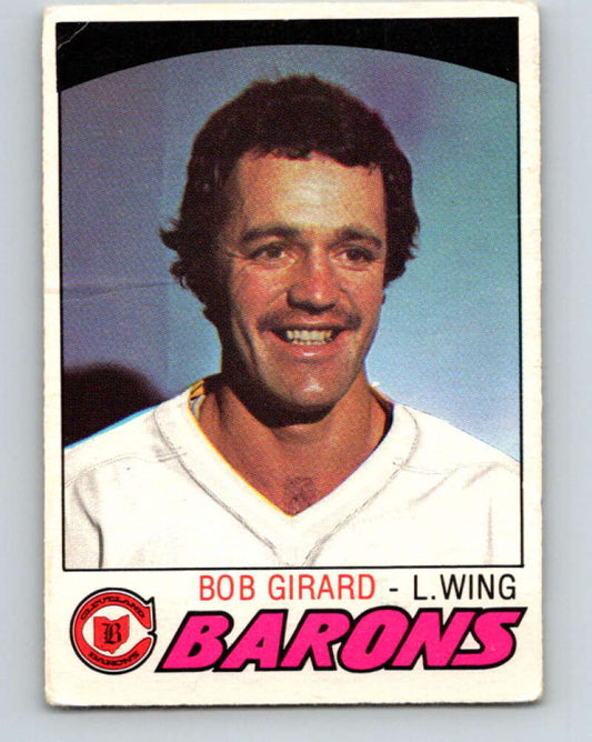 1977-78 O-Pee-Chee #255 Bob Girard  Cleveland Barons  V14759