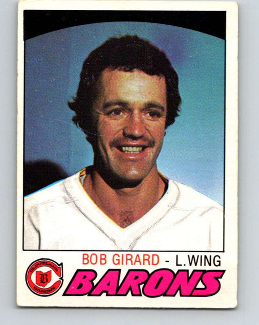 1977-78 O-Pee-Chee #255 Bob Girard  Cleveland Barons  V14760