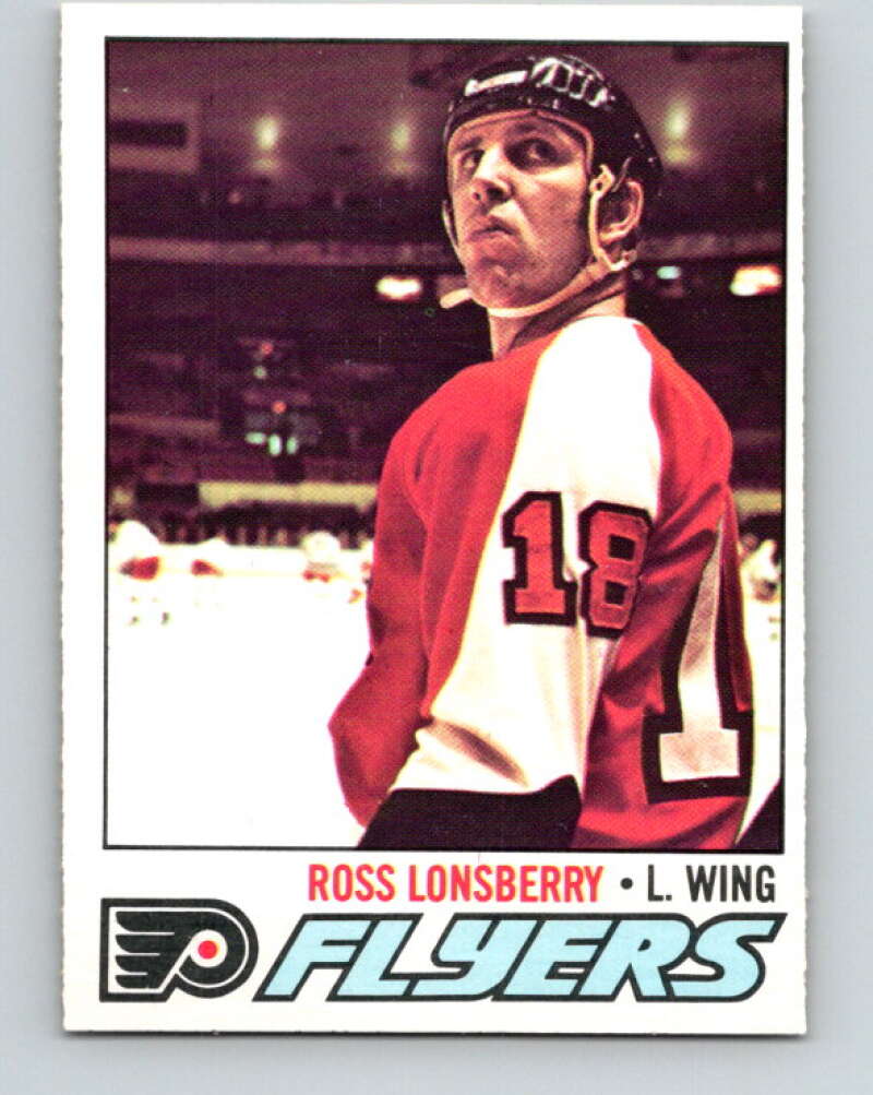 1977-78 O-Pee-Chee #257 Ross Lonsberry  Philadelphia Flyers  V14765