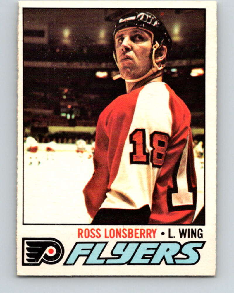 1977-78 O-Pee-Chee #257 Ross Lonsberry  Philadelphia Flyers  V14766