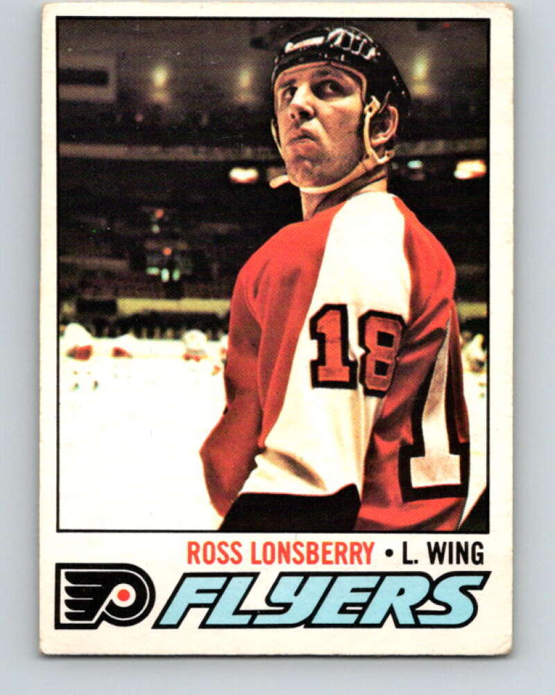 1977-78 O-Pee-Chee #257 Ross Lonsberry  Philadelphia Flyers  V14768