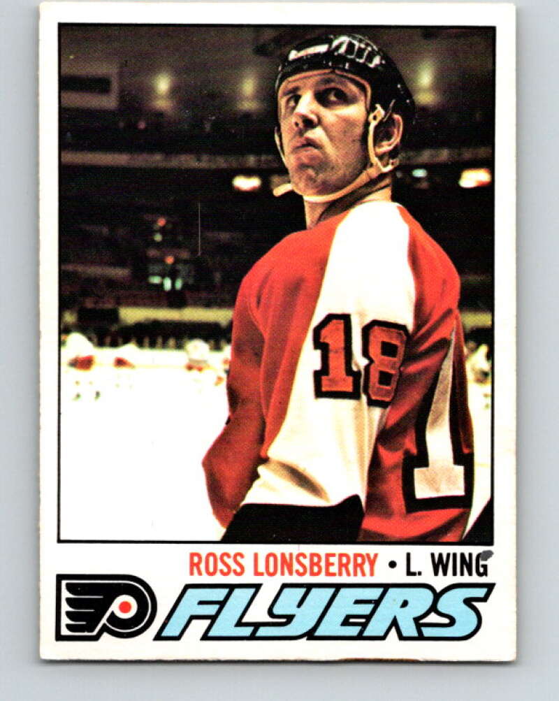 1977-78 O-Pee-Chee #257 Ross Lonsberry  Philadelphia Flyers  V14769