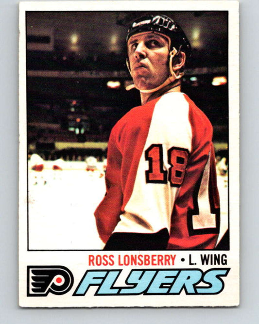1977-78 O-Pee-Chee #257 Ross Lonsberry  Philadelphia Flyers  V14771