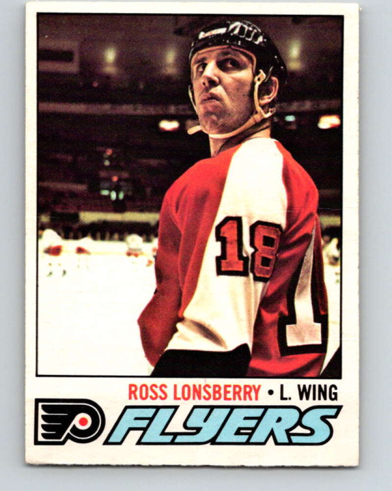 1977-78 O-Pee-Chee #257 Ross Lonsberry  Philadelphia Flyers  V14772