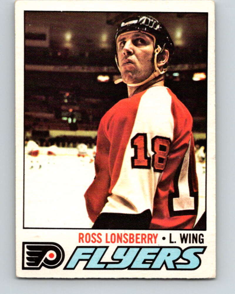 1977-78 O-Pee-Chee #257 Ross Lonsberry  Philadelphia Flyers  V14773