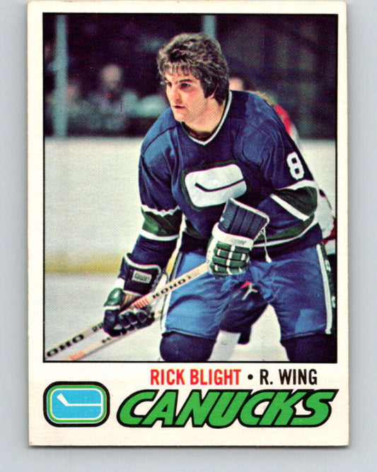 1977-78 O-Pee-Chee #259 Rick Blight  Vancouver Canucks  V14781