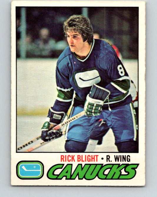 1977-78 O-Pee-Chee #259 Rick Blight  Vancouver Canucks  V14782