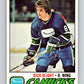 1977-78 O-Pee-Chee #259 Rick Blight  Vancouver Canucks  V14783