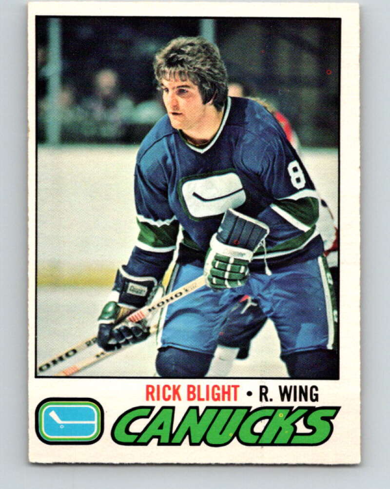 1977-78 O-Pee-Chee #259 Rick Blight  Vancouver Canucks  V14784