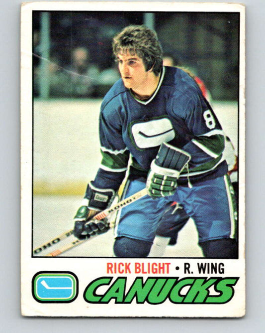 1977-78 O-Pee-Chee #259 Rick Blight  Vancouver Canucks  V14785
