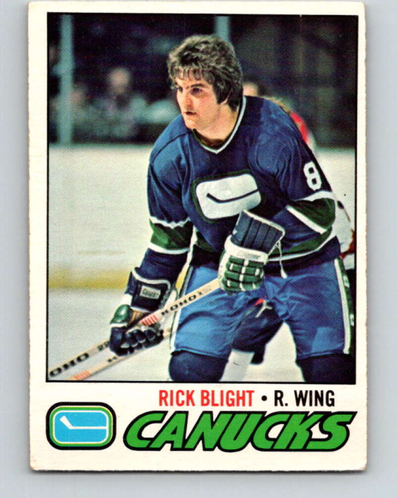 1977-78 O-Pee-Chee #259 Rick Blight  Vancouver Canucks  V14786