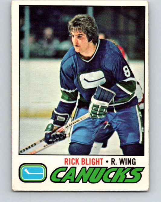 1977-78 O-Pee-Chee #259 Rick Blight  Vancouver Canucks  V14786