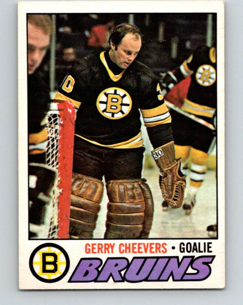 1977-78 O-Pee-Chee #260 Gerry Cheevers  Boston Bruins  V14788