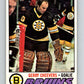 1977-78 O-Pee-Chee #260 Gerry Cheevers  Boston Bruins  V14790