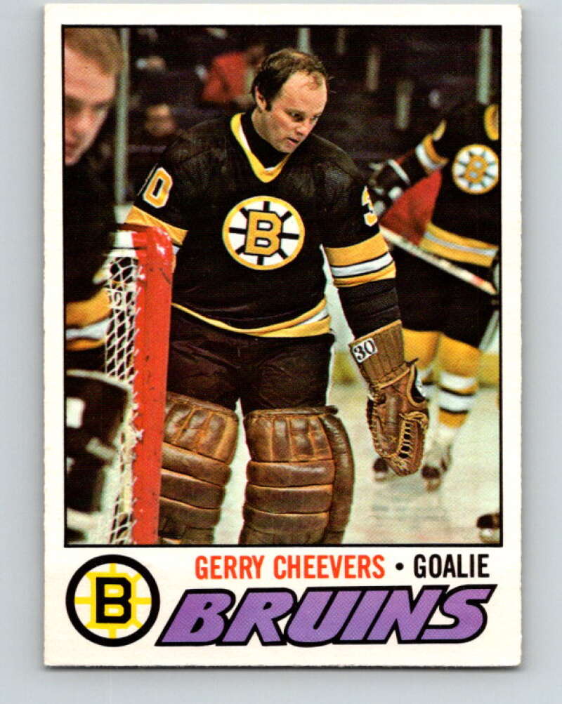 1977-78 O-Pee-Chee #260 Gerry Cheevers  Boston Bruins  V14791