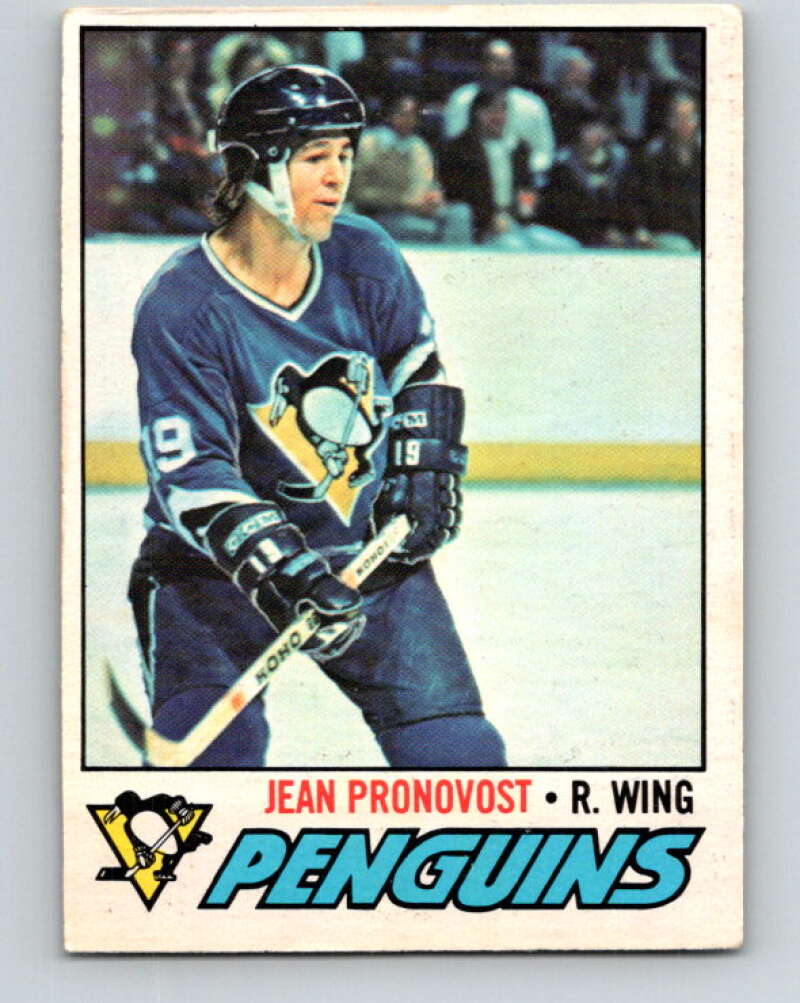 1977-78 O-Pee-Chee #261 Jean Pronovost  Pittsburgh Penguins  V14794