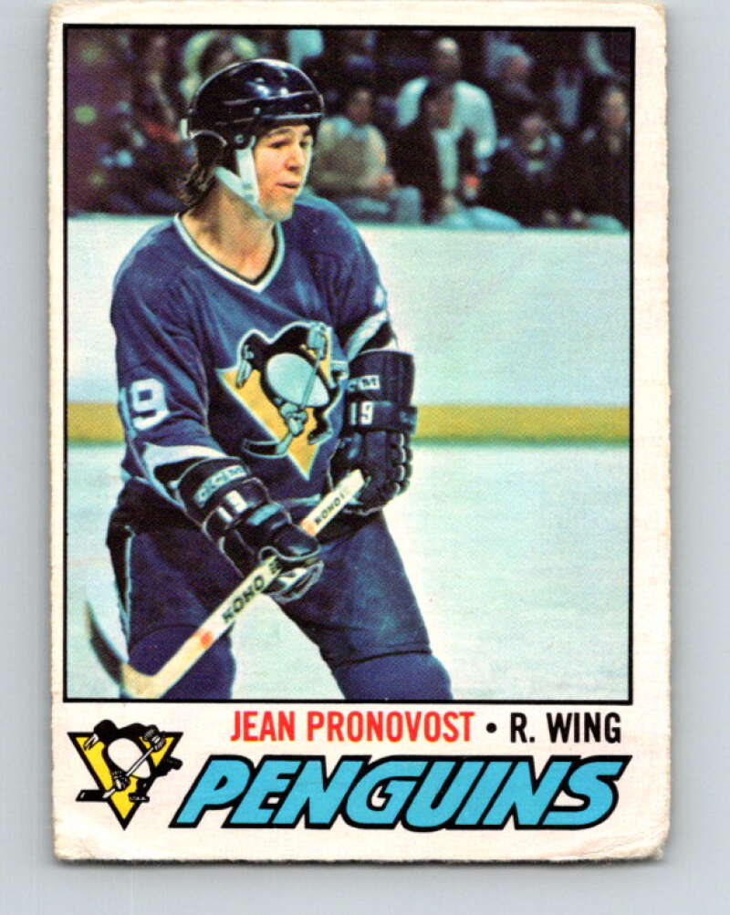 1977-78 O-Pee-Chee #261 Jean Pronovost  Pittsburgh Penguins  V14795