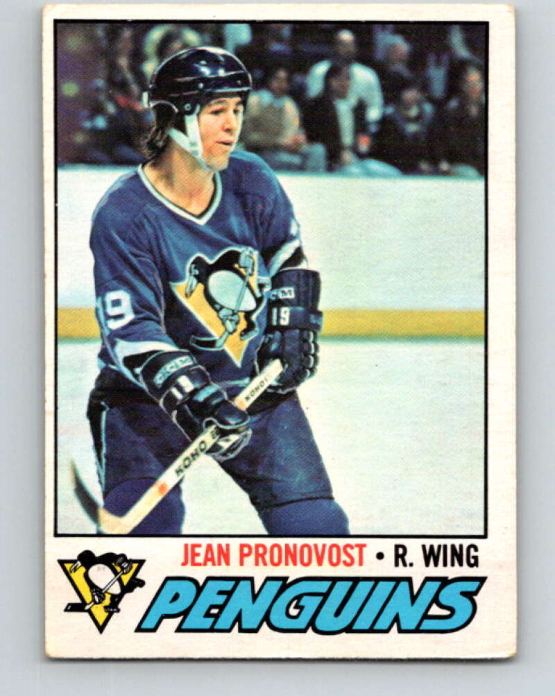1977-78 O-Pee-Chee #261 Jean Pronovost  Pittsburgh Penguins  V14796
