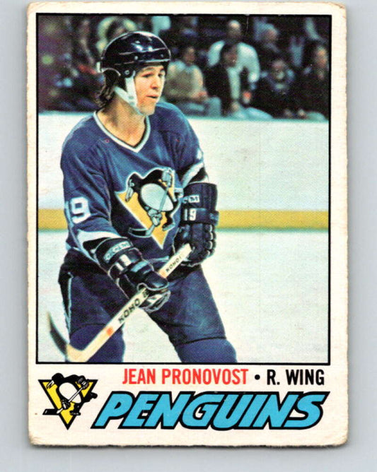 1977-78 O-Pee-Chee #261 Jean Pronovost  Pittsburgh Penguins  V14797