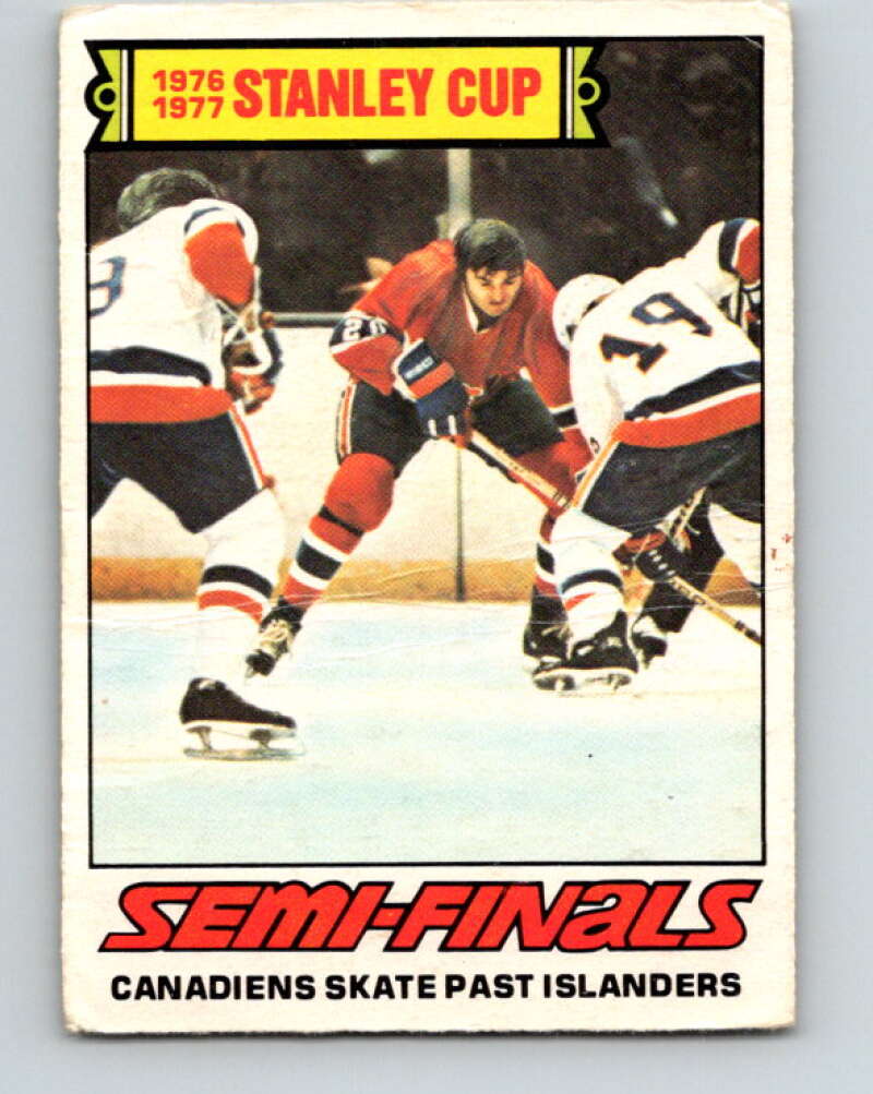 1977-78 O-Pee-Chee #262 Stanley Cup Semi-Finals  V14801
