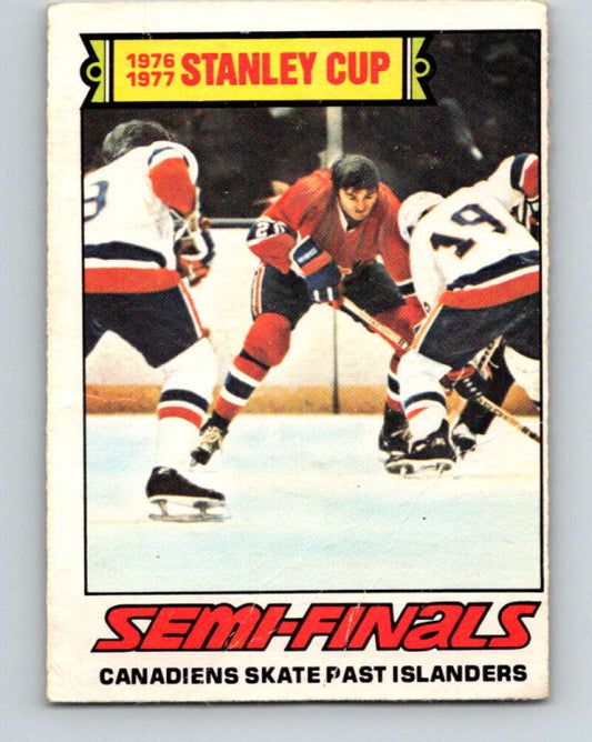 1977-78 O-Pee-Chee #262 Stanley Cup Semi-Finals  V14802